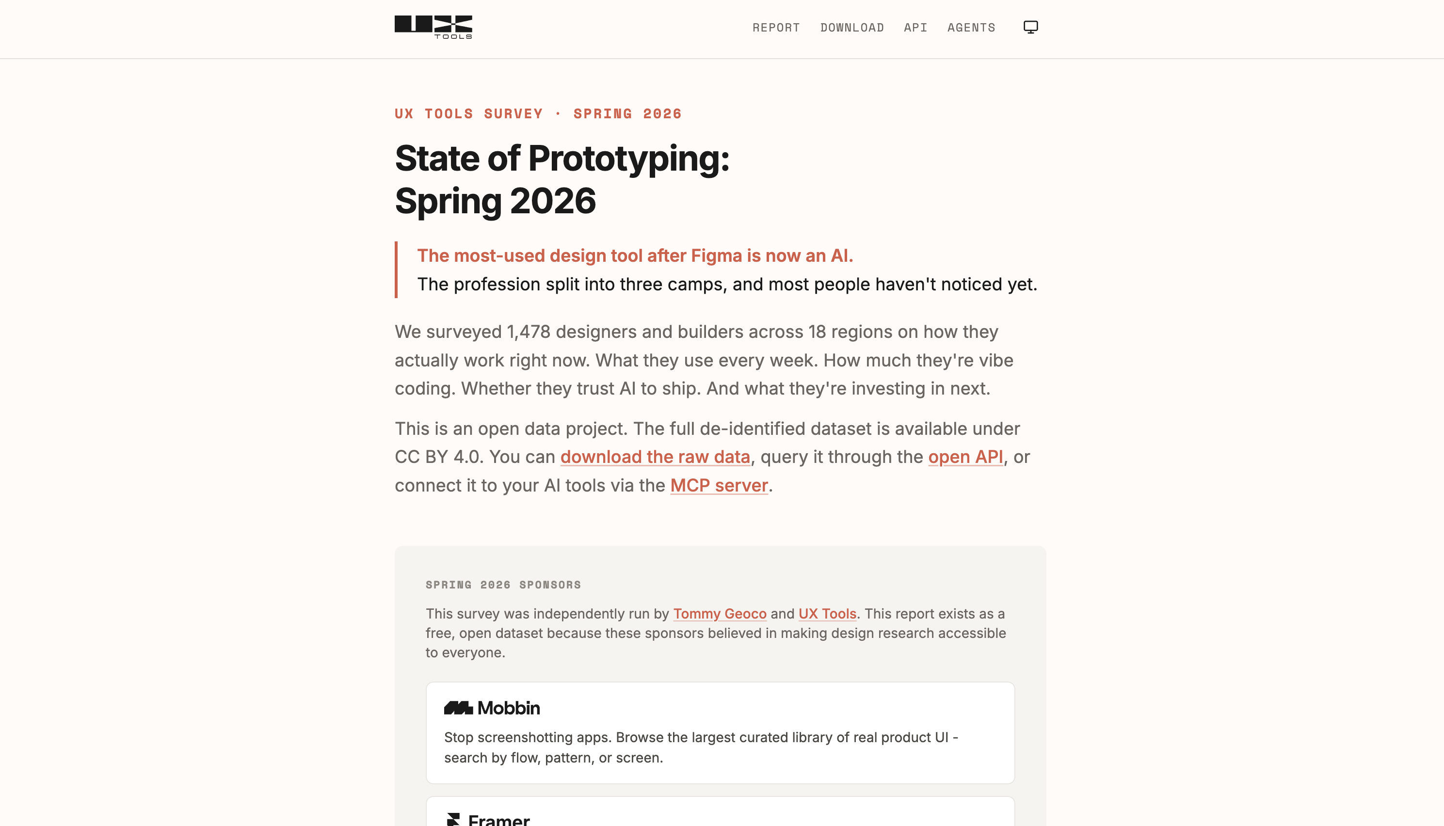 State of Prototyping: Spring 2026 —— 设计行业报告，太敢说！