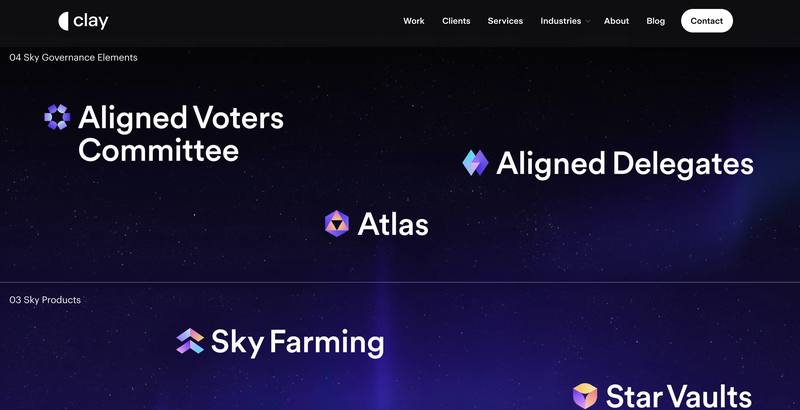 Sky by Clay：DeFi 平台的视觉焕新与生态重塑引擎 🌌