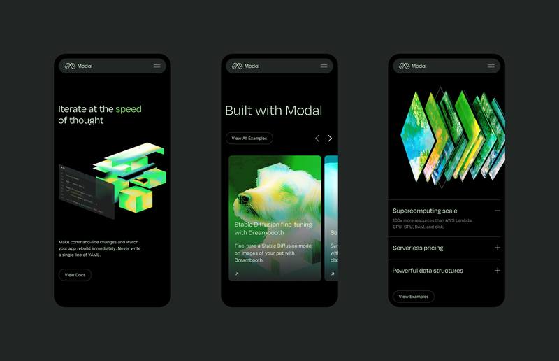 Modal by Landscape：云基础设施平台品牌升级设计 🧩