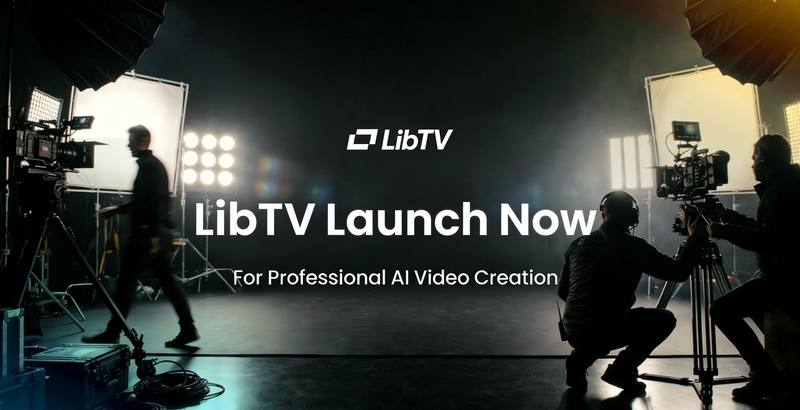 LibTV：首款面向人类与 AI 代理的专业 AI 视频创作平台