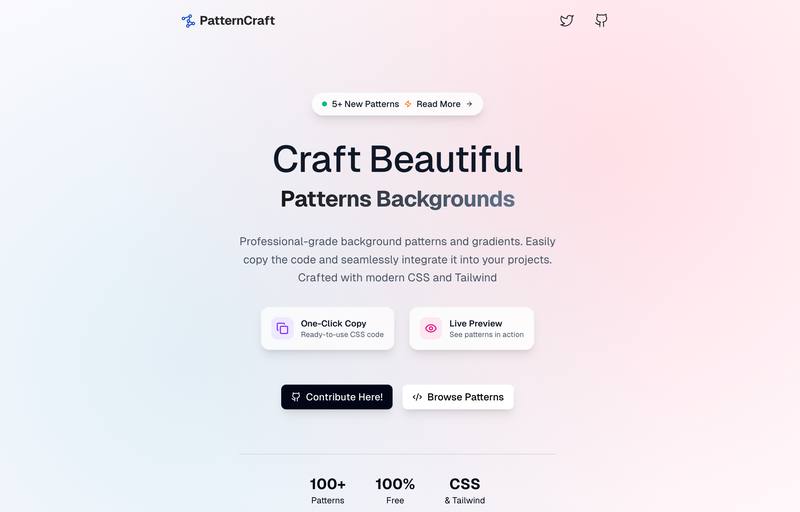 PatternCraft → 背景图案生成神器官网直达
