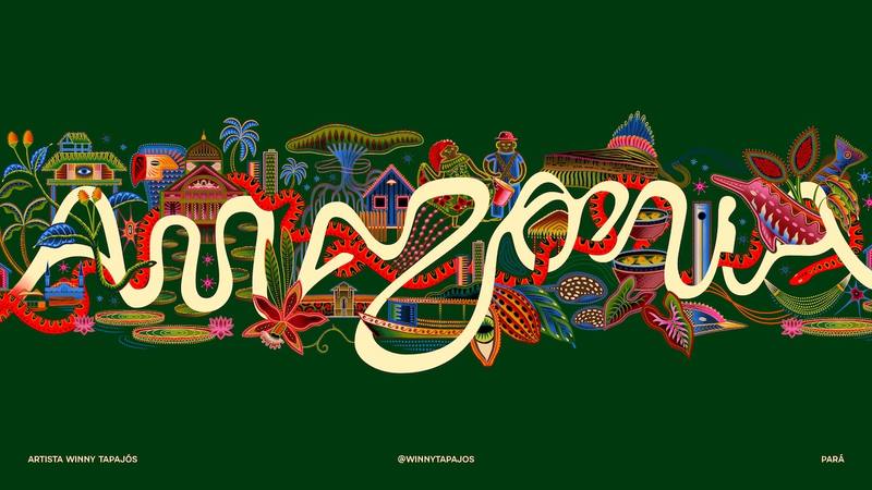 Brazilian Amazon brand identity ：自然感拉满的品牌设计 🌿