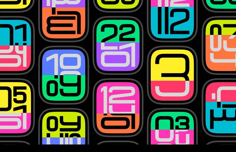 Flux Watch Face：Apple 获奖级变量字体表盘 ⌚